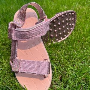 Mini Melissa:: Melissa Papete:: Rider Sandal (Pink)